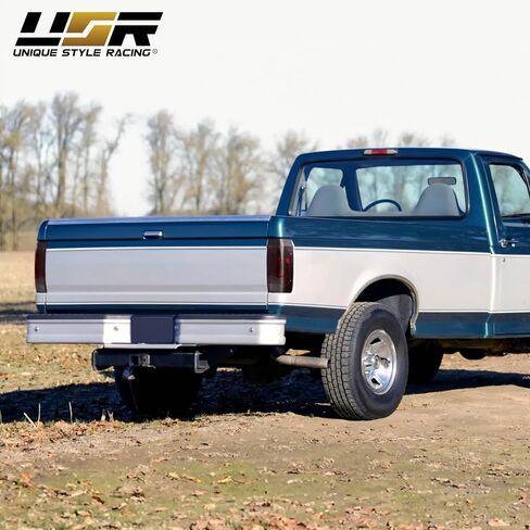 USR 90-96 F150 Pickup Light Light-مصابيح الذيل الخلفية الزوجية (يسار + يمين)-متوافقة مع الشاحنة الفائقة Superduty 1990-1996 Ford F-150 / F250 / F350 و 90-96 Bronco-جميع الطرز (العدسة الحمراء الداكنة الداكنة) in Kuwait