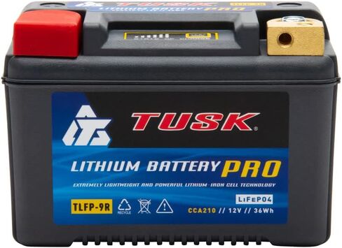 TUSK Lithium Pro Battery TLFP-9R for Yamaha Raptor 700R 2013-2024 in Saudi Arabia