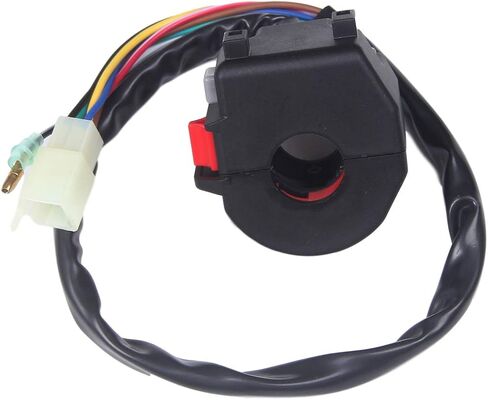 BH-Motor New Handlebar on Off Run Start Stop Headlight Switch for Yamaha Warrior Kodiak Big Bear 1996-2001 in Saudi Arabia