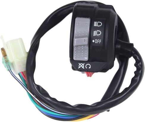 BH-Motor New Handlebar on Off Run Start Stop Headlight Switch for Yamaha Warrior Kodiak Big Bear 1996-2001 in Saudi Arabia