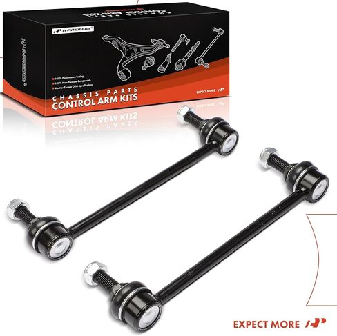 A-Premium 2 x Rear Sway Bar Links Stabilizer Bar Links, Compatible with Nissan Titan 2017-2024, Titan XD 2016-2024 in Saudi Arabia
