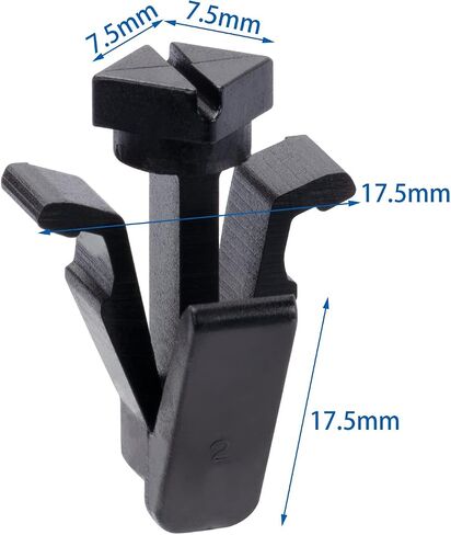 OAUTOO 15PCS Black Nylon Grille Assembly Clip for Nissan & Infiniti 76882-0M060 240SX Altima Cube Frontier Murano NV Pathfinder Xterra FX35 FX45 G35 M35 M45 Q45 in Saudi Arabia