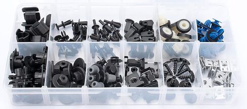 Oautoo 120pcs يناسب Audi Q5 SQ5 2018-On Body Interior and Extrainer Retainer Clip Clip Clips ، غطاء محرك السيارة ، تقليم داخلي ورباع الربع. in Saudi Arabia