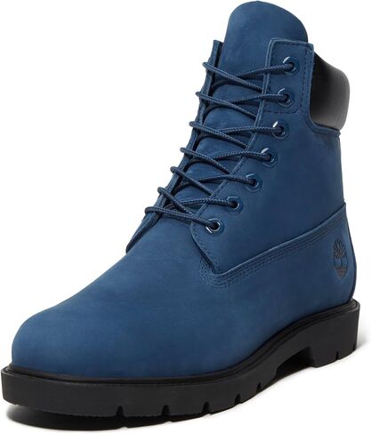 Timberland Men's Classic 6" Waterproof Boot, Dark Blue Nubuck, 8 Medium in Saudi Arabia