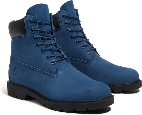 Timberland Men's Classic 6" Waterproof Boot, Dark Blue Nubuck, 8 Medium in Saudi Arabia