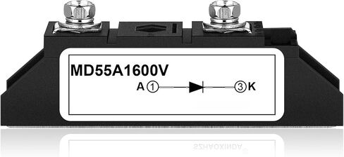 Yexiya MD 55A (50Amp)-16 Solar Diode, DC Blocking Unidirectional in-line Anti Reverse Diode MD 55A-16; Peak Voltage 1600V; AC - 400VAC(1 Pcs) in Saudi Arabia