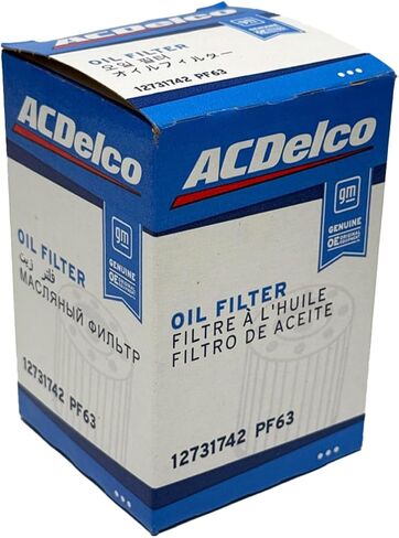 ACDELCO GM PF63 (12731742) مرشح زيت محرك المعدات الأصلي (الحالة 12) in Saudi Arabia