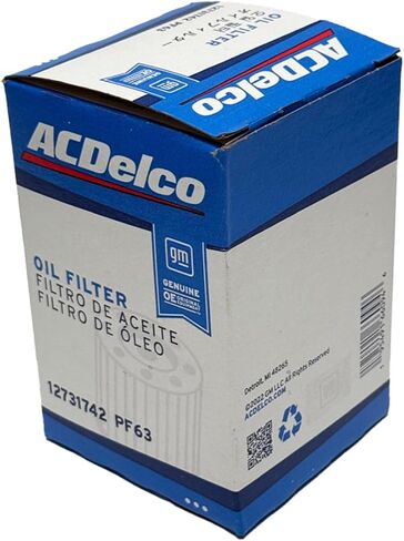 ACDELCO GM PF63 (12731742) مرشح زيت محرك المعدات الأصلي (الحالة 12) in Saudi Arabia