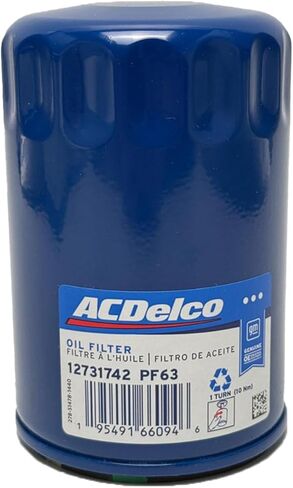 ACDELCO GM PF63 (12731742) مرشح زيت محرك المعدات الأصلي (الحالة 12) in Saudi Arabia
