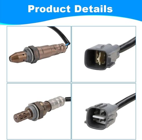 JDMON 2PCS Oxygen O2 Sensor Upstream Downstream Replacement for 2014-2019 Toyota Corolla L4 1.8L Compatible with 234-4921, 2344921, 234-9140, 2349140 in Saudi Arabia