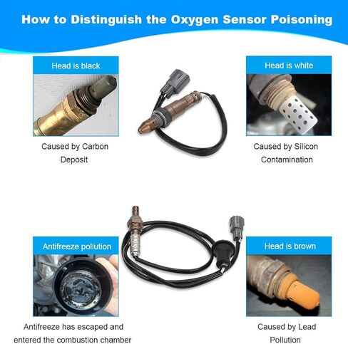 JDMON 2PCS Oxygen O2 Sensor Upstream Downstream Replacement for 2014-2019 Toyota Corolla L4 1.8L Compatible with 234-4921, 2344921, 234-9140, 2349140 in Saudi Arabia