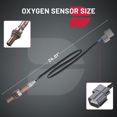 مستشعر BDFHYK Oxygen Sensor Opstream & Notherstream O2 ، متوافق مع Honda Accord 1995-1999 ، 1992-2000 Civic ، Civic Del Sol ، 234-4099 ، 250-24099 استبدال 2pcs in Saudi Arabia