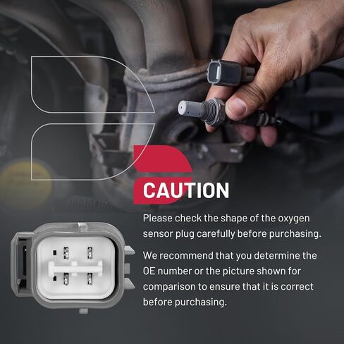 مستشعر BDFHYK Oxygen Sensor Opstream & Notherstream O2 ، متوافق مع Honda Accord 1995-1999 ، 1992-2000 Civic ، Civic Del Sol ، 234-4099 ، 250-24099 استبدال 2pcs in Saudi Arabia
