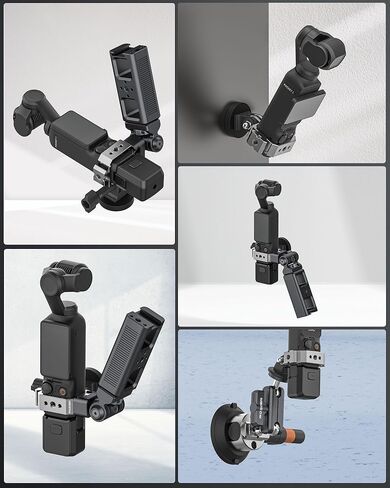 قفص سبيكة الألومنيوم لـ Osmo Pocket 3 ، متوافق مع الجيب 3 مع مقبض البطارية ومقبض 1/4 " in Kuwait