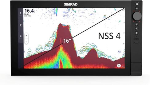 Simrad NSS 4 Chartplotter و Fishfinder مع شاشة Solarmax HD in Kuwait