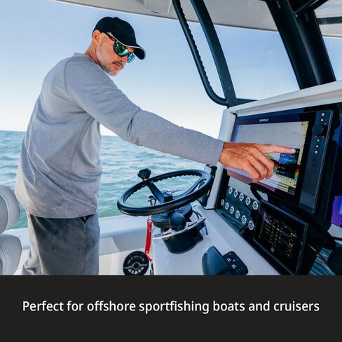 Simrad NSS 4 Chartplotter و Fishfinder مع شاشة Solarmax HD in Kuwait