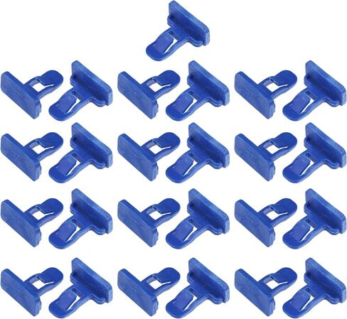 10 PCS Car Fender Flare Clip Clip متوافق مع Toyota Avalon 2013-2021 ، قفل النايلون الأزرق الأزرق. in Kuwait