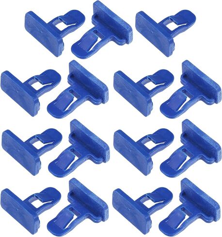 10 PCS Car Fender Flare Clip Clip متوافق مع Toyota Avalon 2013-2021 ، قفل النايلون الأزرق الأزرق. in Kuwait