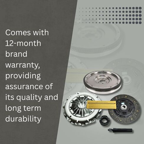 EFT HD Clutch Kit With Flywheel For 1998-2006 Volkswagen Beetle, Golf, and Jetta GL and GLS 2.0L Engine MK4 AEG SOHC - Enhanced Performance and Durability - Comes with 12 Month Brand Warranty in Saudi Arabia