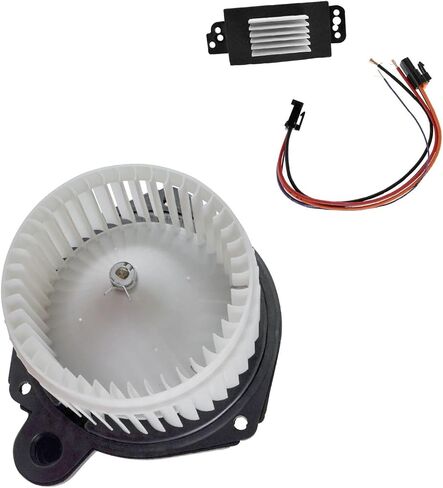 A/C AC Heater Blower Motor w/Fan Cage & Resistor Kit for Buick Chevy GMC Saab in Saudi Arabia