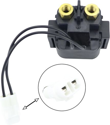 18759 Starter Motor Compatible with Yamaha Grizzly 600 YFM600 595cc 1999 2000 2001 4WV-81890-00-00, 4WV-15650-02-00, 1999 2000 2001 Grizzly 600 Starter with Bendix & Relay in Saudi Arabia