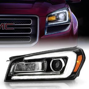 Acanii - لـ [Hid/Xenon Model Only] 2013-2016 GMC Acadia OE Style LED Projector المصباح الأمامي الأيمن. in Saudi Arabia
