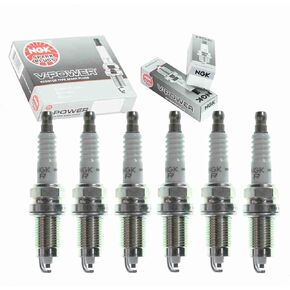6 PC NGK V-Power Sparks توافق مع Jeep Wrangler 4.0L L6 1991-1998 in Kuwait