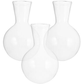 Vosarea 3pcs محطة انتشار محطة مزهرية نبات الزجاج terrarium فاز الهوائيات الهوائية لمبة النضج الوعاء النضرة الوعاء الطبيعي الزخرفة سطح المكتب in Kuwait