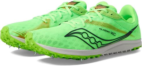 Saucony Women's Kilkenny XC 9 Spike Sneaker, Finch/White, 9 in Saudi Arabia