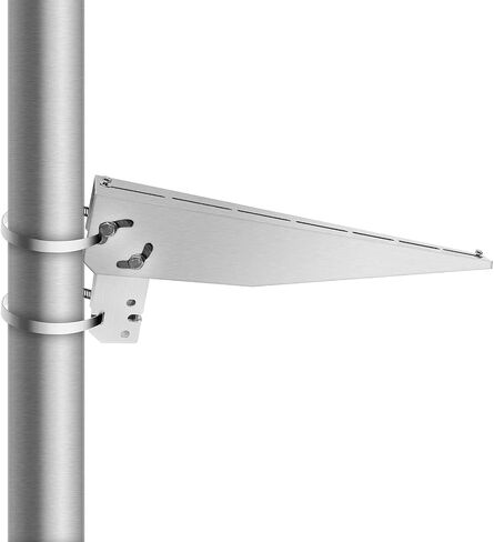 Newpowa Universal Solar Panel Heavy Duty Double Arm Pole Wall Mount for 40W-100W Slim Single Module at an tilt Angle from 0-90° in Kuwait