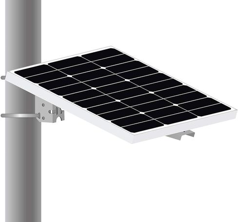 Newpowa Universal Solar Panel Heavy Duty Double Arm Pole Wall Mount for 40W-100W Slim Single Module at an tilt Angle from 0-90° in Kuwait