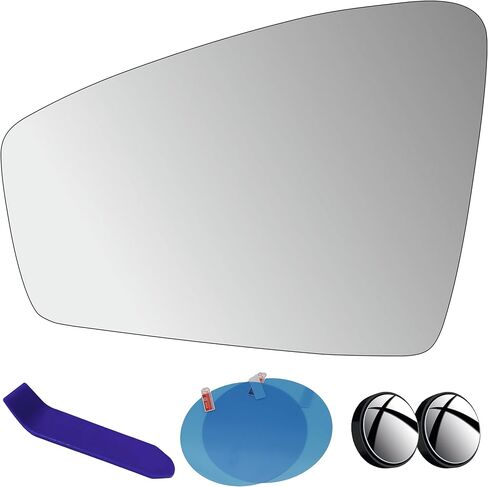 EAP Driver Side Mirror Glass Compatible with VW Tiguan 2018-2024, Heated Without Auto Dimming 5NN857521 VW1324112 in Saudi Arabia