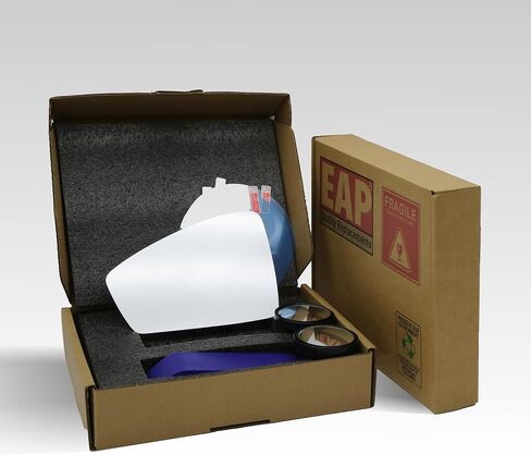 EAP DRIVER Side Mirror Glass متوافق مع VW Tiguan 2018-2024 ، وتسخين بدون تعتيم تلقائي 5NN857521 VW1324112 in Kuwait