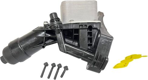 Upgraded Aluminium Oil Cooler Filter Housing Assembly for 2016-2022 BMW 230i 330e 330i 330i GT xDrive 430i 530e 530i 740e xDrive X3 X4 2016-2022 11428596283 in Kuwait