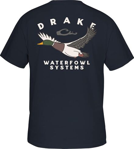 Drake Waterfowl Men's Retro Mallard Short Sleeve T-Shirt in Saudi Arabia