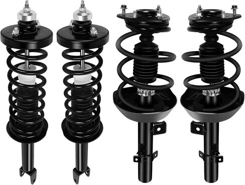 SCITOO - Front and Rear Complete Strut & Coil Spring Assembly Fits 2013-2017 for Honda for Accord with 172984 172971 172970 - Set of 4 in Saudi Arabia