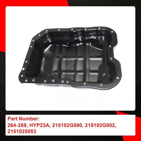 264-359 مقلاة زيت المحرك مع قابس التصريف متوافق مع Kia Optima Sorento Sportage Forte Koup Hyundai Tucson Sonata Santa Fe 2006-2020 استبدال 215102G500 in Saudi Arabia