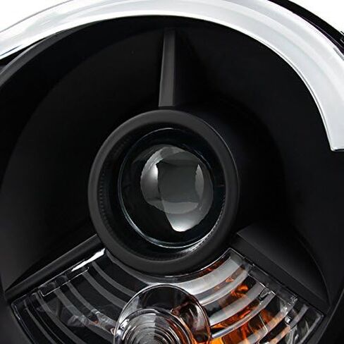 AKKON - For [Black] 2008 2009 2010 Jeep Grand Cherokee Halogen Type Projector Headlight Headlamps LH + RH Pair in Saudi Arabia