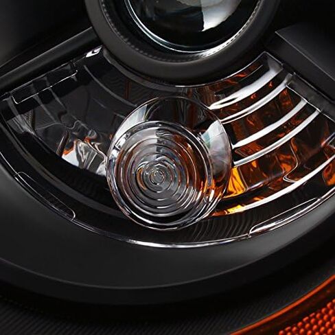 AKKON - For [Black] 2008 2009 2010 Jeep Grand Cherokee Halogen Type Projector Headlight Headlamps LH + RH Pair in Saudi Arabia