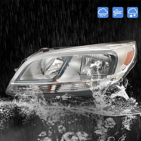 munirater Headlight Assembly Replacement for 2013-2015 Malibu LS | 2016 Malibu Limited LS Left Headlamp Driver Side in Saudi Arabia