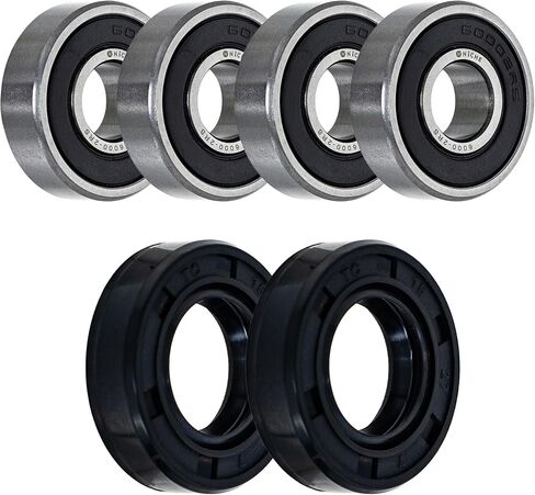 NICHE Wheel Bearing Seal Kit for Suzuki JR50 Kawasaki KDX50 6000-2RS in Saudi Arabia