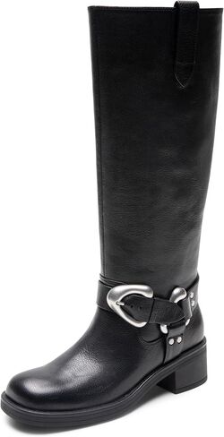 Aerosoles Women's Marley Knee High Boot, Tobacco Suede, 8.5 in Saudi Arabia