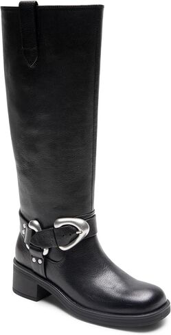 Aerosoles Women's Marley Knee High Boot, Tobacco Suede, 8.5 in Saudi Arabia