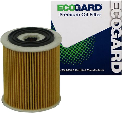 Ecogard X5465 Premium Cartridge Engine Filter for Traditional Oil Fits Mini Cooper 1.6L 2002-2008 in Saudi Arabia