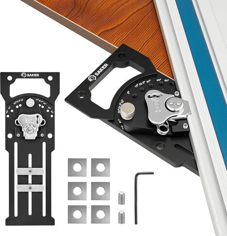 SAKER TRACK SAW SEPPED ، 90 ° RISE TRACK GAWE GIDE CARINATION CARIBATING مع Festool & Makita Guide Rail ، ملحقات المنشار الدائرية السهلة لقطع مربع دقيق ، ومسامير قفل عالية الجودة in Saudi Arabia
