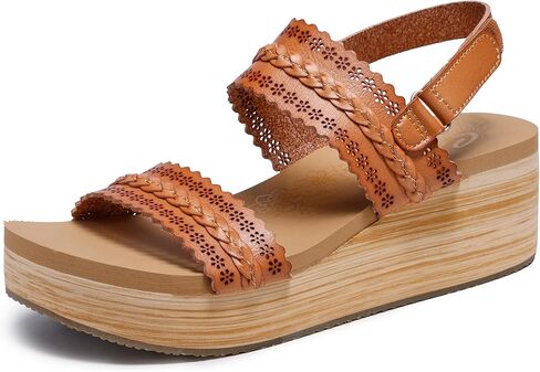 Skechers Women's Summers-Coastal Stroll Wedge Sandal in Kuwait
