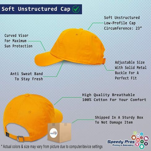 Pros Speedy Pros Soft Baseball Cap Crossing Guard A Sproidery Elasse Pairt Twill Cotton Dad Hats للرجال والنساء in Kuwait