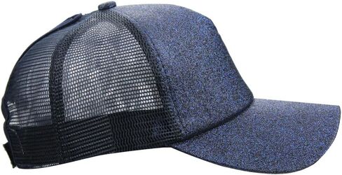 نساء الصيف بريق الفوضى الفوضى شبكة عالية ذيل حصان البيسبول تنس التنس شمس قبعة in Kuwait