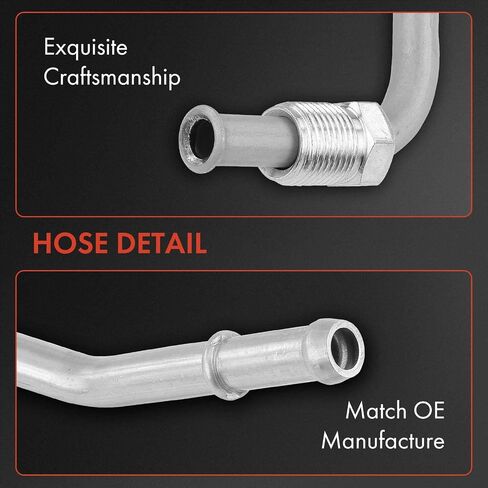 A-Premium Power Steering Hose Return Hose Line Assembly Compatible with Toyota RAV4 2001-2003 From Gear, To Reservoir 2-PC Set in Saudi Arabia