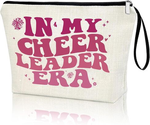 Gymnast Makeup Bag IN MY GYMNAST ERA Singer Fans Travel Cosmetic Bag Gymnastics Accessories Vacation Travel Organizer Zipper Pouch Gymnastics Gifts for Girls Women in Kuwait
